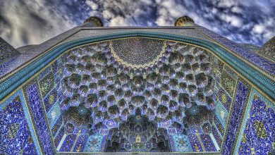 تصویر از معماری اسلامی تحسین برانگیز مسجد جامع عباسی