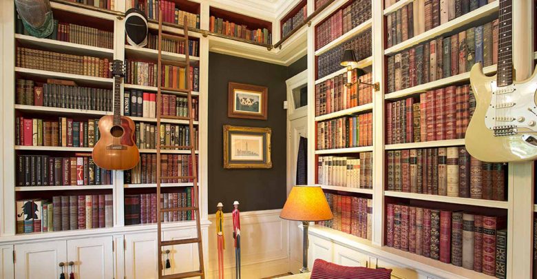 تصویر از راهنمای انتخاب مناسب ترین کتابخانه خانگی با توجه به دکوراسیون منزل