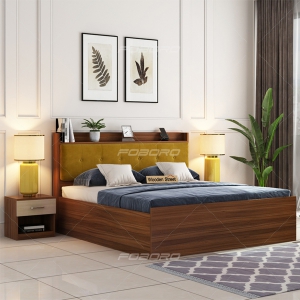 تخت خواب دو نفره لمسه دار فوبورو مدل سالیان